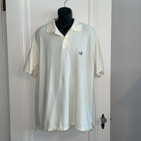 Chaps cream colored polo shirt - Picture 1 of 7